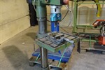 Brown 10 speed drill press