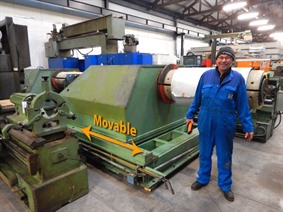 John Ratcliff & Sons 20 ton + 1400 mm, Movimentazione bobine
