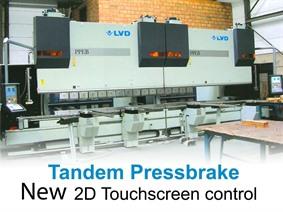 LVD PPEB 350 ton x 8100 mm CNC, Prensas plegadoras hidráulicas