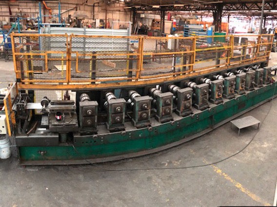 Polypal Rollforming line for pallet racks (1)