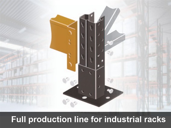 Polypal Rollforming line for pallet racks (2)