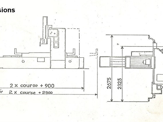 Liné-GSP plano milling/grinding