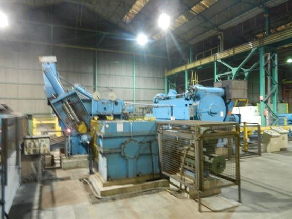 WMW Roller leveler - metal flattening machine 2200x40 