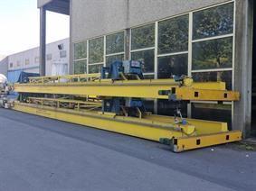 Demag 2 Demag 3.2 ton hoists and 2 side supports, Conveyors, Overhead Travelling Crane, Jig Cranes