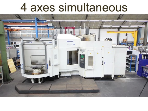 Heller X: 800 - Y: 800 - Z: 710 mm CNC