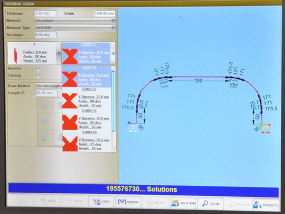 LVD PPEB-EQ 55 ton x 2100 mm CNC