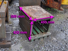 Clamping bloc 580 x 450 x 420 mm, Opspanblokken - Hoekplaten & Opspantafels