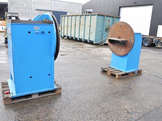 Cloos welding positioner 10 ton