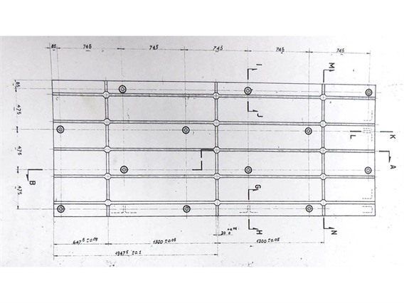 T-slot Table 3895 x 1595 x 400 mm