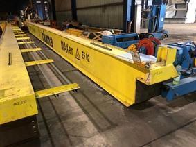 Cluma 16 ton x 20 950 mm, Rolbruggen, Bovenloopkranen, Takels & Kranen