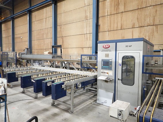 BJM Alu profile saw center CNC