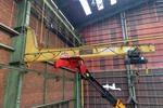 Demag jib crane 3 ton