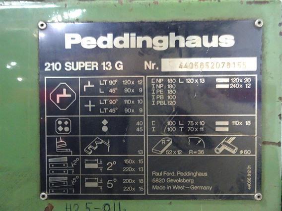 Peddinghaus 210 Super 13 - 60 ton