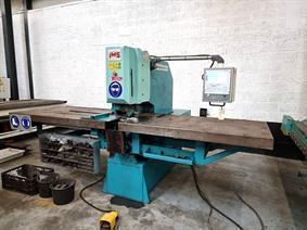 IMS PS 110 ton CNC punching, Universal ironworker