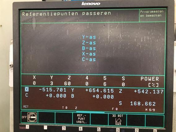 DMG Deckel-Maho DMU 80P X: 800 - Y: 600 - Z: 700 mm CNC