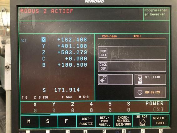 DMG Deckel-Maho DMU 80P X: 800 - Y: 600 - Z: 700 mm CNC