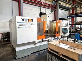 Victor X: 2050 - Y: 550 - Z: 560 mm CNC, Bettfrasmaschine mit beweglichem Stander