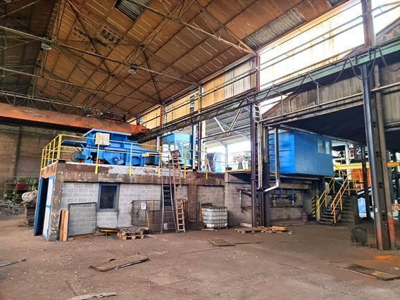 Otto Junker electric induction furnace 1550° C