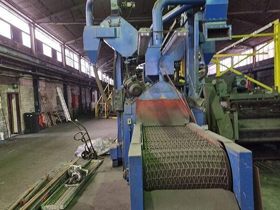 Wheelabrator 800 x 300 mm - 4 turbines