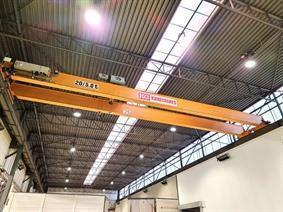 Konecranes 20 ton + 5 ton x 17 855 mm, Rolbruggen, Bovenloopkranen, Takels & Kranen