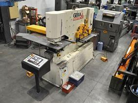 Geka Hydracrop SD 100 ton CNC, Universal ironworker