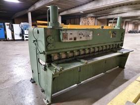 Soenen 3100 x 4 mm, Cisailles guillotine, hydraulique