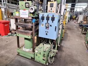 Gury 100 ton heated, 4 column single action presses