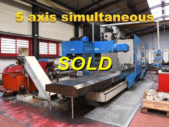 CME X: 3500 - Y: 1500 - Z: 1500 mm CNC