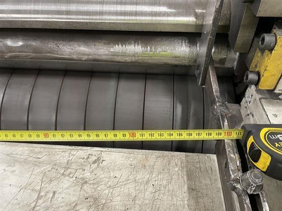 Fasti 1100 x 3 mm one pass rolling