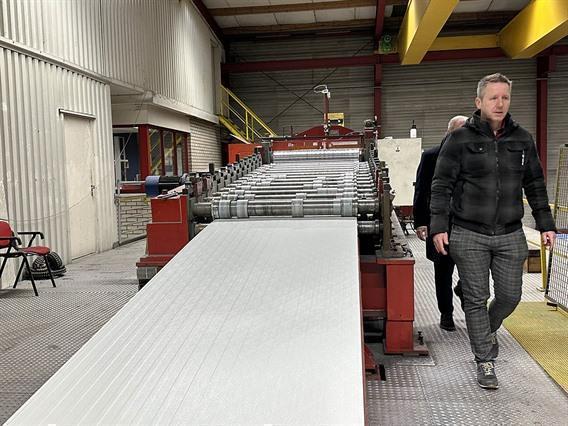 Stam Siempelkamp sandwich panel line CNC