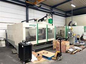 Unisign X: 4000 - Y: 800 - Z: 600 mm CNC, Vertical machining centers