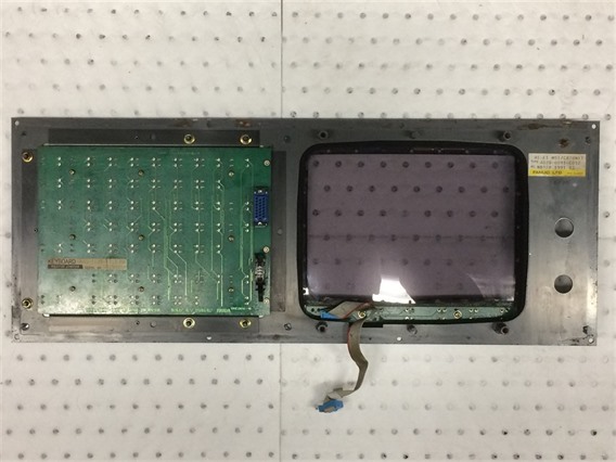 Fanuc A02B-0091-C052-HI-FI MDI/CRT UNIT  Front Panel    