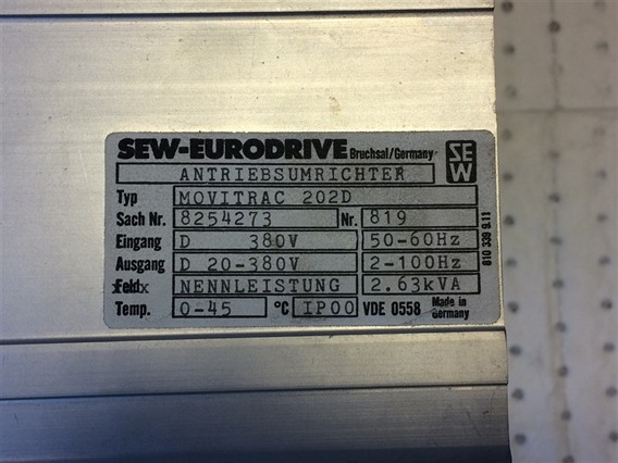 SEW Eurodrive MOVITRAC 202D-