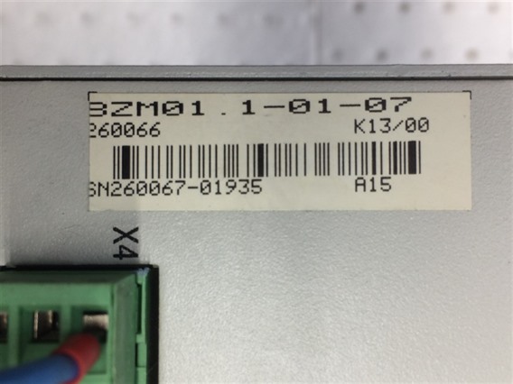 Indramat BZM01.1-01-07 (2)-Servo Drive Bleeder Module