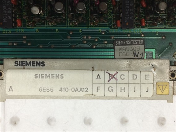 Siemens 6ES5 410-0AA12 (4)-Digital Output Module Circuit B