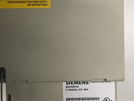 Siemens 6SN1123-1AA00-0DA1, part of the set-LT-MODUL INT.8