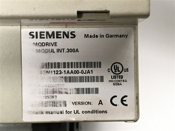 Siemens 6SN1123-1AA00-0JA1, part of the set-LT-MODUL INT.3