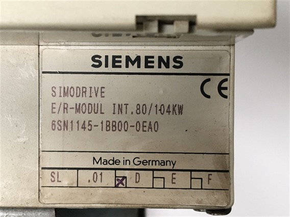 Siemens 6SN1145-1BB00-0EA0, part of the set-E/R-MODUL INT.