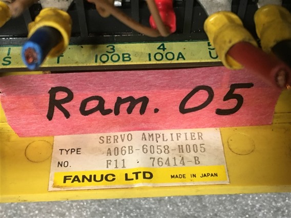 Fanuc Servo Amplifier ( Fanuc ) A06B-6058-H005-