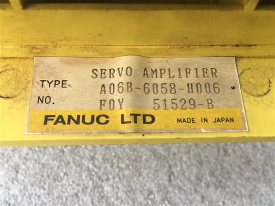 Fanuc A06B-6058-H006 Servo Amplifier (5)-