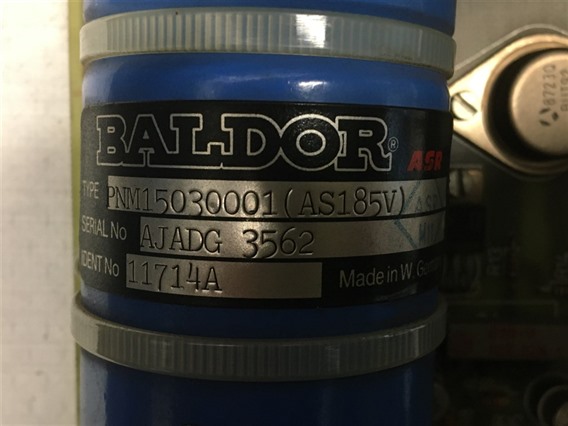 Baldor PNM15030001 (AS185V) (10529D) (1)-Baldor ASR  1052