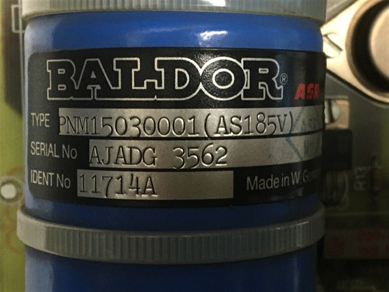 Baldor PNM15030001 (AS185V) (10529D) (1)-Baldor ASR  1052