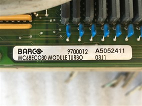 Barco A5052411 (2)-MC68ECO30 MODULE TURBO, Barco