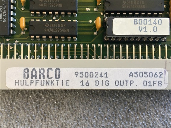 unknow A505062 (10)-BARCO HULPFUNCTIE 16 DIG OUTP