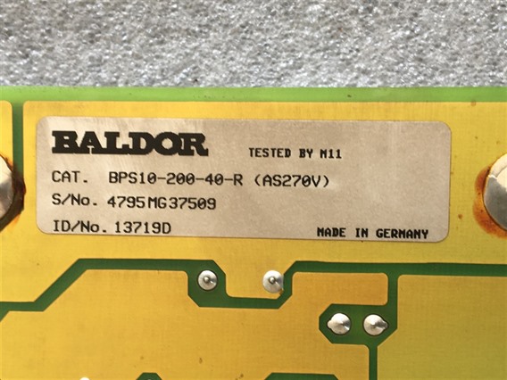 Baldor BPS10-200-40-R (1)-Baldor, Power Supply