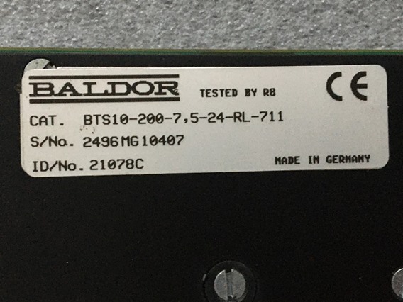 Baldor BPS10-200-60-R (1)-Baldor, Power Supply