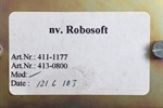 Robosoft 411-1177 / 413-0800