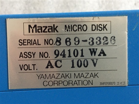 Mazak Micro Disc System-94101 WA