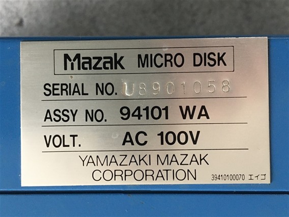 Mazak Micro Disc System-Micro Disc System-94101 WA