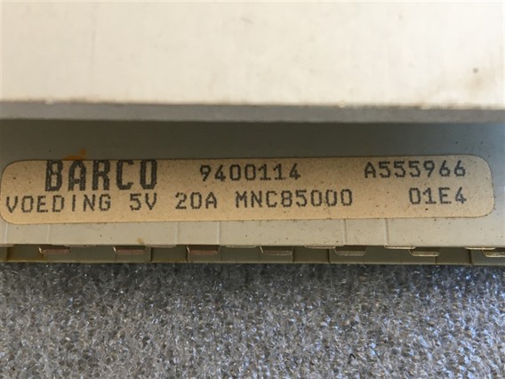 LVD A555966 (4)-BARCO VOEDING 5V 20A MNC85000